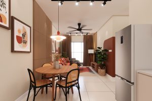 Essential 1 Bedroom with feature wall